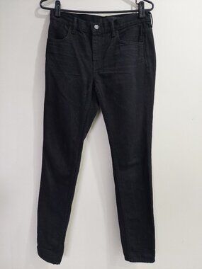 Alexander Wang Black Denim Style 002 Relaxed Fit Tapered Size 25